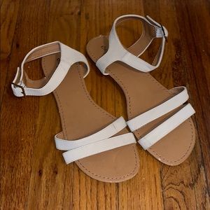 Cream Charlotte Russe sandals